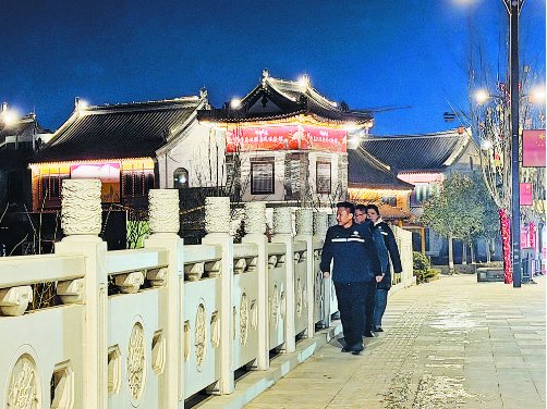  寒夜里的温暖守护